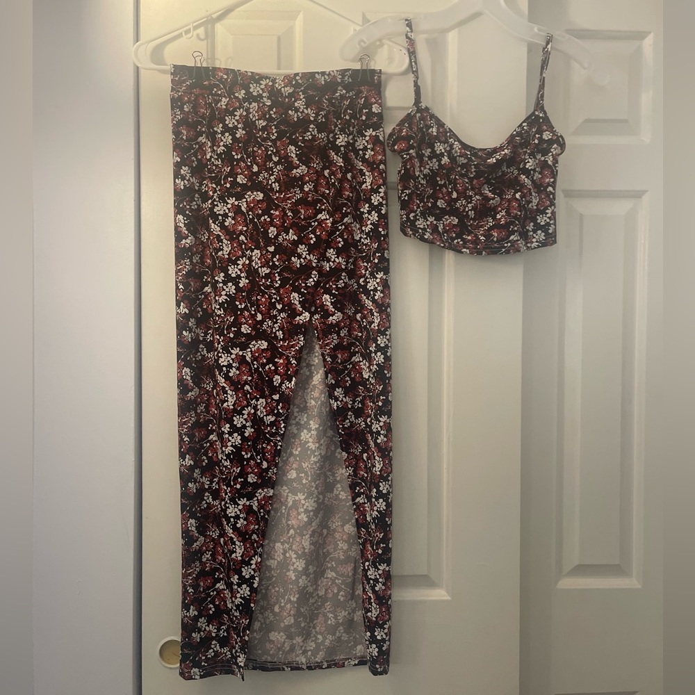 Sexy two piece outfit!